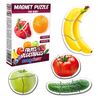 Магнітні пазли Magdum Fruits and vegetables (ML4031-25 EN)