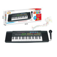 Синтезатор R 690 (36) 54 клавіші, демо мелодії, 8 тембрів, 8 ритмів, запис/відтворення мелодій, звук барабанів/тарілок, мікрофон, в коробці