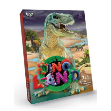 Креативна творчість Данко тойс Dino land 7в1 (DL-01-01 U)
