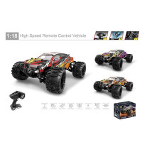 Машина на радіокеруванні (866-186) акумулятор 7,4V, пульт 2,4G, масштаб - 1:18, амортизаційні пружини, протиударний корпус