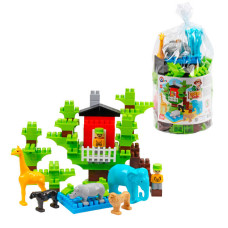 Конструктор (1089) technok toys, 130 деталей, в пакеті