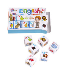 Кубики Technok Toys (1325) 12 шт. Английская абетка
