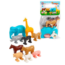 Фігурки тварин Technok Toys (1102) 10 штук