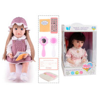 Інтерактивна лялька (TK 3636-92) wtoys, озвуч. укр. мовою, пульт, казки, пісні, відповідає на запитання, мелодії, повторюшка, в коробці