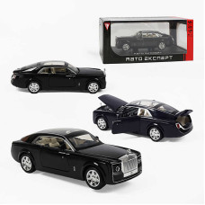 Машинка (RS-87412) авто експерт, 2 кольори, металопластик, 1:24, звук, світло, інерція, відчиняються двері, багажник та капот, в коробці
