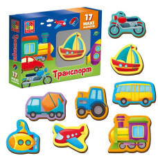Набір магнітів Vladi Toys Транспорт (VT 3106-26)