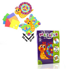 Набір для творчості М`яка фігурна мозаїка. Равлик VT4511-01 (укр) vladi toys