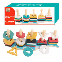 Геометричний сортер 4FUN Game Club Wood Акула (90051)