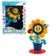 Дивоцвіт (96388) wtoys, озвуч. укр. мовою, намистинки, тріскачка, пісні, скоромовки, підсвічування, на присосці, регулювання гучності, в коробці