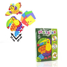Набір для творчості Vladi Toys М'яка фігурна мозаїка. Тукан (VT4511-02)