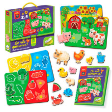 Игра с липучками Vladi Toys Где чей детеныш (VT 1310-05)