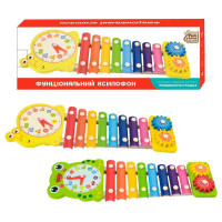 Ксилофон 4FUN Game wood Club Годинник (62683)