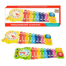 Ксилофон 4FUN Game wood Club Годинник (62683)