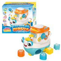 Гра Кораблик пригод Wtoys (45234) озвуч. укр. м., 8 казок, ноти, підсвіч., пісні, тріскачка, пискавка, цифри, каталка, рух. елем, в коробці