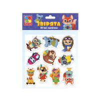 М`які Vladi Toys (vt4210-10) наліпки Звірята -
