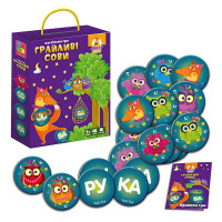 Настільна гра Vladi Toys Бачу слово! Грайливі сови (VT 8033-08)