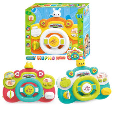 Кермо (34764) wtoys, озвуч. укр. мовою, світло, правила дорожнього руху, 2 ремінці на липучках, звуки, пісні, в коробці, видається мікс