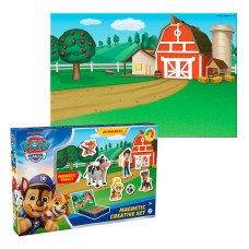 Магнітна гра з планшеткою Paw Patrol. Пригоди на фермі (200639) dodo, 26 магнітних фігурки, фон для гри, в коробці
