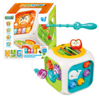 Куб інтерактивний розумник Wtoys (30671) озвучування українською мовою, в коробці